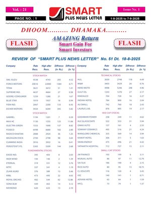 Smart Plus News Letter - Magazine